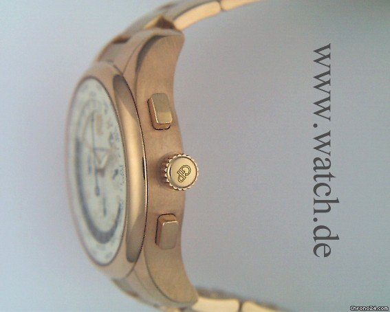 replica Girard Perregaux WW.TC Weltzeit Chronograph 18kt Rosegold 43mm Ungetragen WATCHES 1