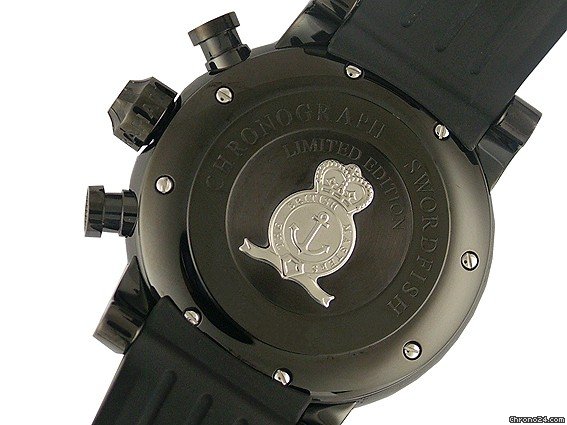replica Graham Swordfish Blackknight Orange Limitiert 46mm WATCHES 1