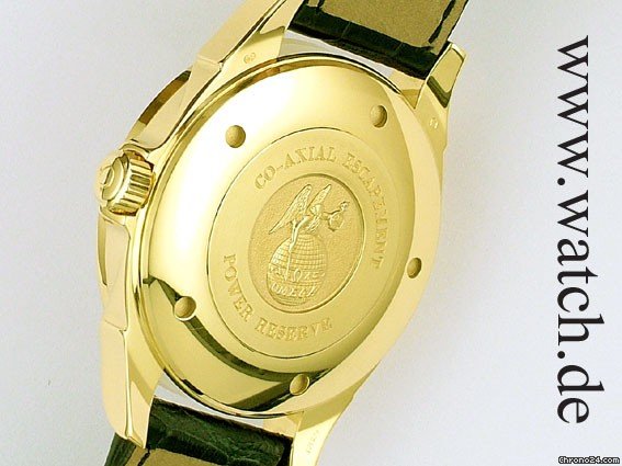 Omega De Ville Co Axial Gangreserve Gelbgold Chronometer 39mm WATCHES 2