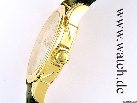 replica Omega De Ville Co Axial Gangreserve Gelbgold Chronometer 39mm WATCHES 1