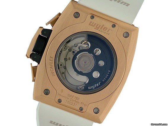 replica Wyler Chrono Rosegold Diamond Kautschuk 52x43mm WATCHES 1 