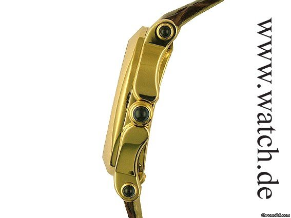 replica Chopard Happy Sport Gelbgold Diamond 40x29mm WATCHES 1