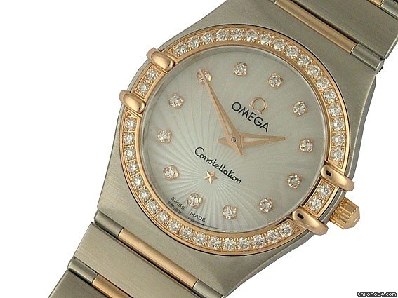 Omega Constellation Stahl/Rosegold Diamond Perlmutt 26mm WATCHES 2