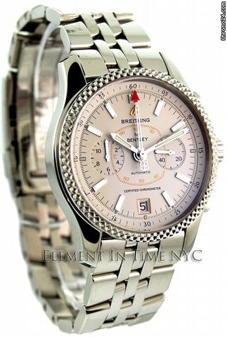 Breitling Bentley Mark VI Chrono White Dial Bracelet P2636212/G611 WATCHES 2