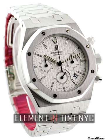 Audemars Piguet Royal Oak Chronograph Silver Dial NIB WATCHES 2