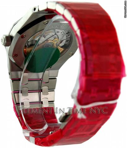 replica Audemars Piguet Royal Oak Date Steel On Bracelet Silver Dial WATCHES 1