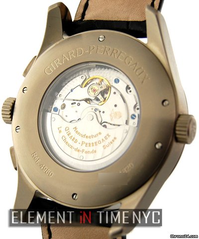 replica Girard Perregaux World Time Chrono F-1053 Titanium Red/Blue 4980 WATCHES 1 