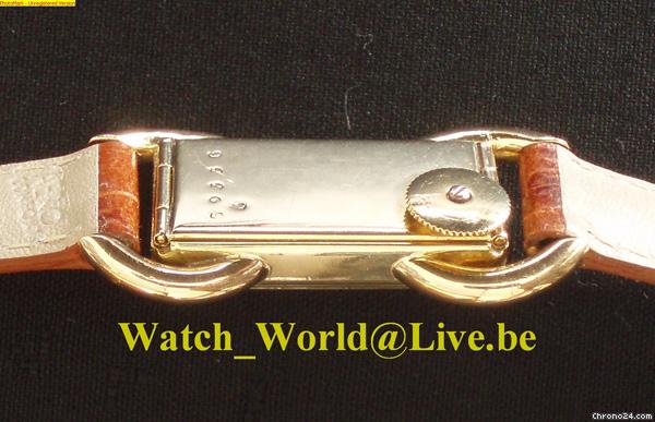 replica Jaeger-LeCoultre Rare Duoplan (Pre-Etrier: 1932), all 18ct Gold - PERFECT WATCHES 1
