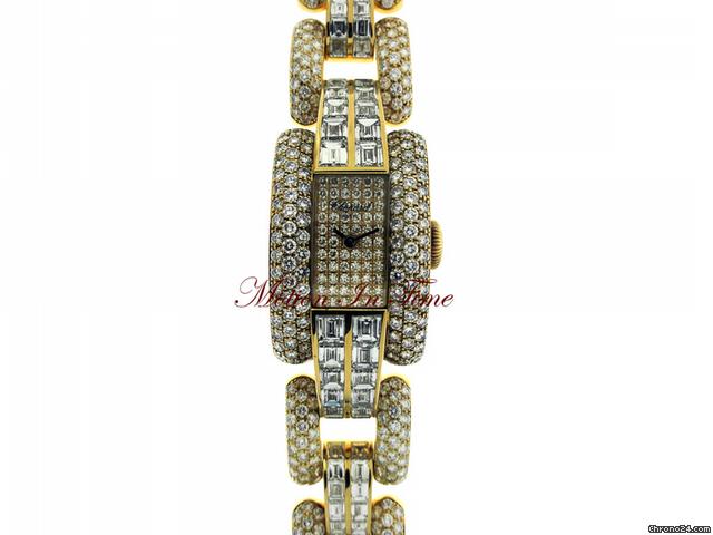 Chopard LA STRADA LADIES' YELLOW GOLD DIAMOND WATCHES 2