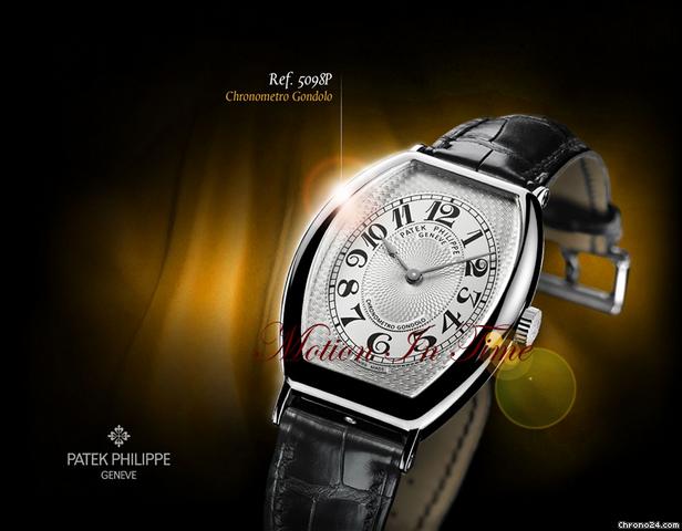 Patek Philippe 5098P GONDOLO CHRONOMETRO PLATINUM WATCHES 2