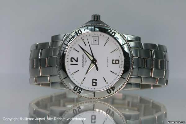 Longines ADMIRAL SOLO TEMPO AUTOMATIK EDELSTAHL WATCHES 2
