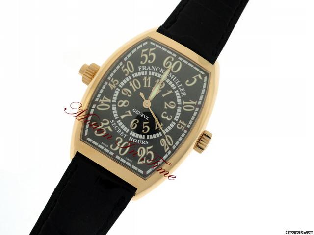replica Franck Muller "SECRET HOURS II" ROSE GOLD 7880 AUTOMATIC - 2010 WATCHES 1 