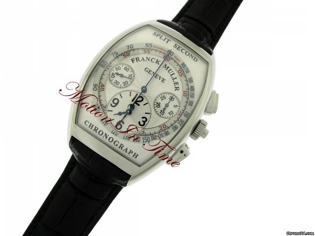 replica Franck Muller "SPLIT SECOND" CHRONOGRAPH STAINLESS STEEL ON STRAP WATCHES 1