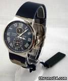 Ulysse Nardin Ulysee Nardin Marine Chronometer 43mm Blue/ Rubber WATCHES 2