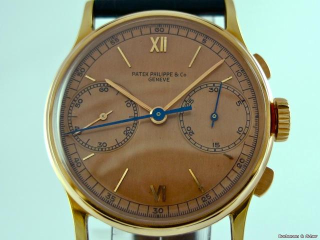 replica Patek Philippe Chronograph, Ref.130, 18carat rose gold WATCHES 1