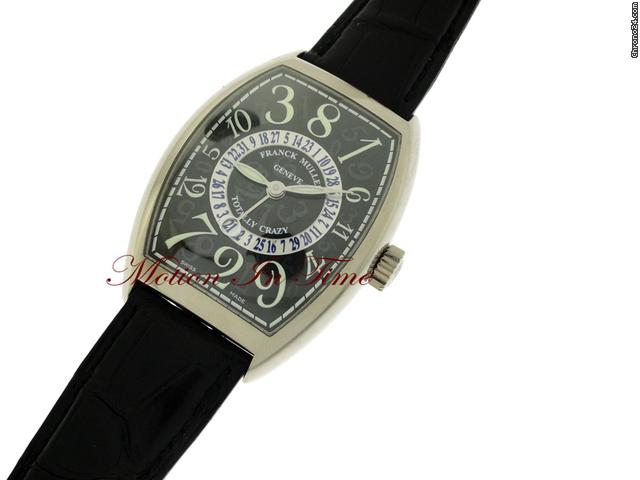 replica Franck Muller "TOTALLY CRAZY" CRAZY HOURS WHITE GOLD MEN'S - 2010 WATCHES 1