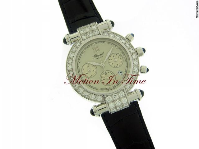 Chopard IMPERIALE DIAMOND LARGE LADIES' WHITE GOLD DIAMOND 38mm -NEW WATCHES 2