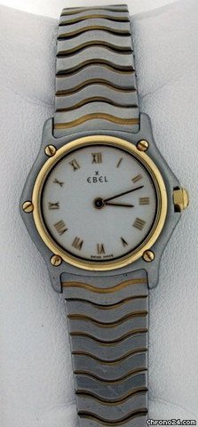 replica Ebel Classic Wave Ladies Pre-owned WATCHES 1