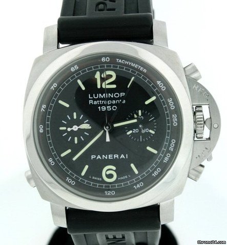replica Panerai Luminor Chronograph PAM00213 Pre-owned WATCHES 1