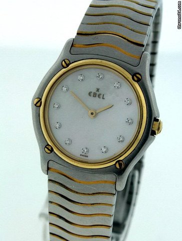 replica Ebel Classic Wave Ladies 181908 Pre-owned WATCHES 1 