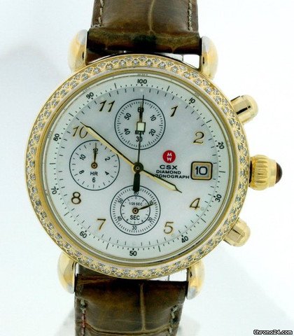 Michele CSX Chronograph Ladies Pre-owned CSX 36 WATCHES 2