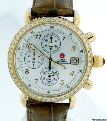 replica Michele CSX Chronograph Ladies Pre-owned CSX 36 WATCHES 1