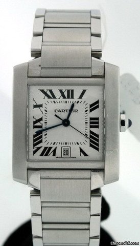 replica Cartier Tank Fransaise Pre-owned Men's WATCHES 1
