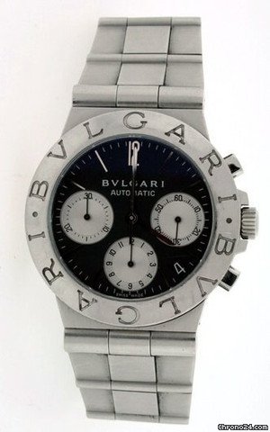 Bulgari Diagono CH35 S Pre-owned WATCHES 2