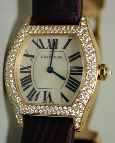 replica Cartier Tortue Ladies Yellow Gold WATCHES 1