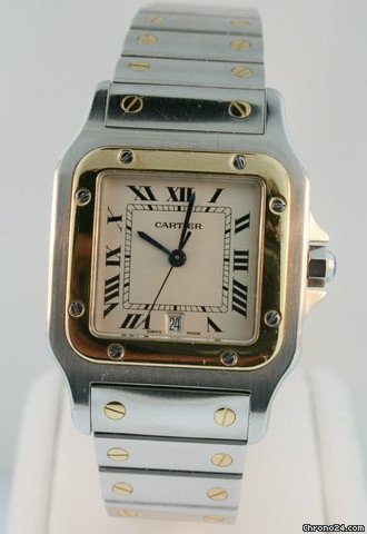Cartier Santos Men's Pre-owned W20011C4 WATCHES 2