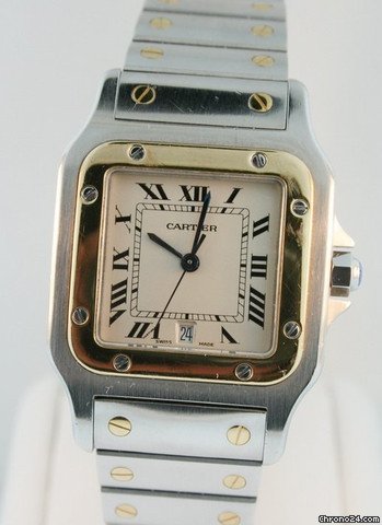 replica Cartier Santos Men's Pre-owned W20011C4 WATCHES 1