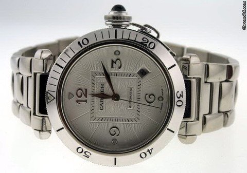 replica Cartier Pasha 18k - Men's WATCHES 1