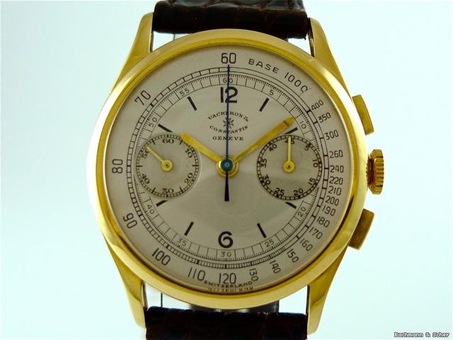 replica Vacheron Constantin Chronograph, 18k yellow gold WATCHES 1