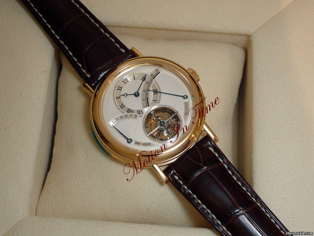 Breguet GRAND COMPLICATION TOURBILLON POWER RESERVE & 24 HOUR - GOLD WATCHES 2