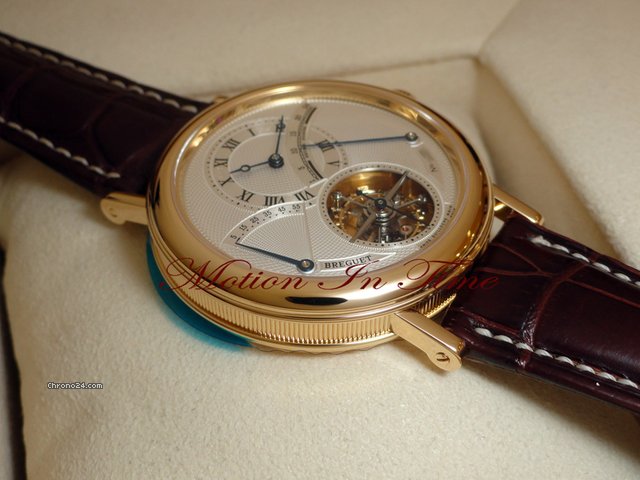 replica Breguet GRAND COMPLICATION TOURBILLON POWER RESERVE & 24 HOUR - GOLD WATCHES 1