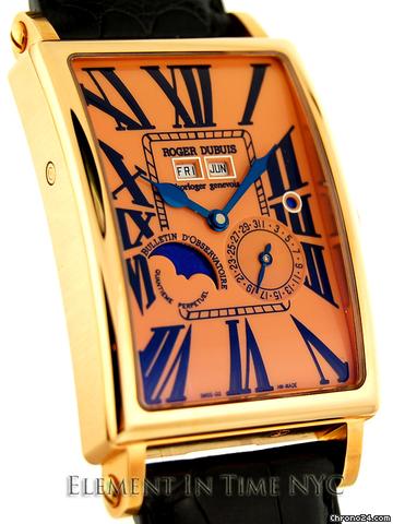 Roger Dubuis Much More Perpetual Calender Salmon Dial 18kt Rose 28 Units WATCHES 2