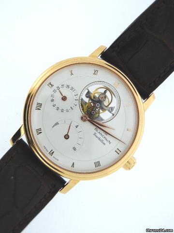 replica Blancpain VILLERET TOURBILLION 6025-3642-55B WATCHES 1