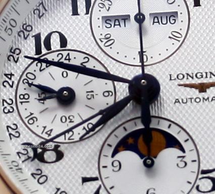 Longines Master Chronograph Mondphase NEU incl MWST B+P WATCHES 2