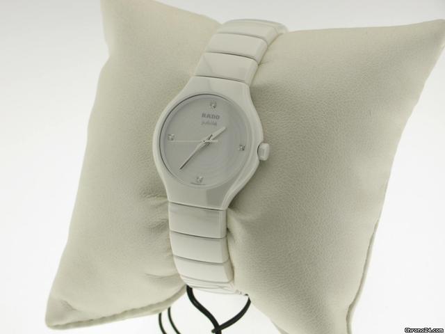 replica Rado TRUE CERAMICA BIANCA BRILLANTI WATCHES 1