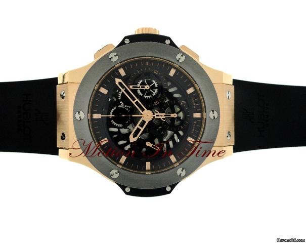 replica Hublot BIG BANG "AERO BANG" SKELETON ROSE GOLD LIMITED 500 PIECES WATCHES 1