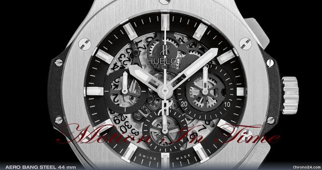 Hublot BIG BANG "AERO BANG" SKELETON STAINLESS STEEL WITH DATE WATCHES 2