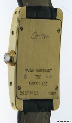 Cartier Tank Americaine Gold WATCHES 2