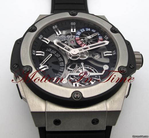 replica Hublot BIG BANG KING POWER TOURBILLON GMT ZIRCONIUM LIMITED 28 PCS WATCHES 1