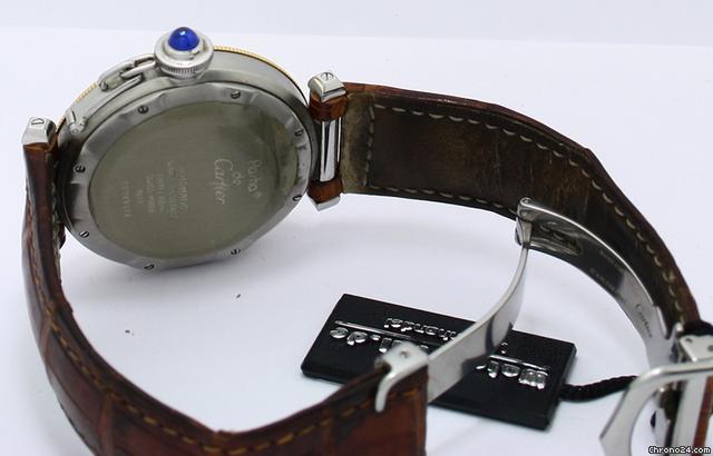 replica Cartier Pasha Power Reserve Stahl Gold TOP Zustand WATCHES 1