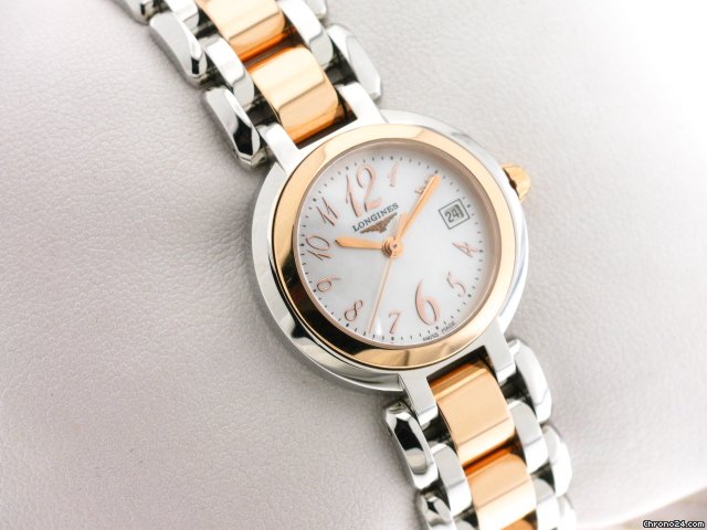 replica Longines PRIMALUNA LADY ACCIAIO ORO ROSA WATCHES 1