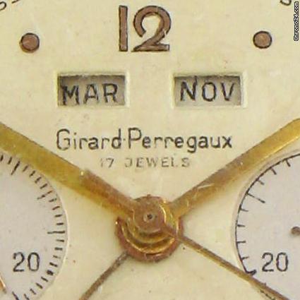 replica Girard Perregaux Girard-Perregaux Dato-Compax Valjoux 72 C triple calendar WATCHES 1