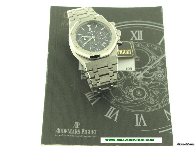 Audemars Piguet ROYAL OAK CHRONOGRAPH ACCIAIO JUMBO NUOVO WATCHES 2
