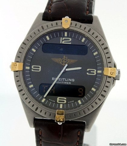 replica Breitling Digital Navitimer F56059 Pre-owned WATCHES 1