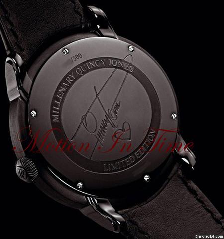replica Audemars Piguet "QUINCY JONES" MILLENARY ALL-BLACK LIMITED 500 PIECES - NEW WATCHES 1