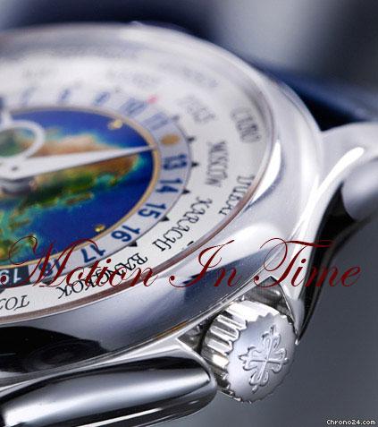 Patek Philippe SUPER RARE - 5131G WORLD TIME "MAP" CLOISONNE DIAL - SEALED WATCHES 2